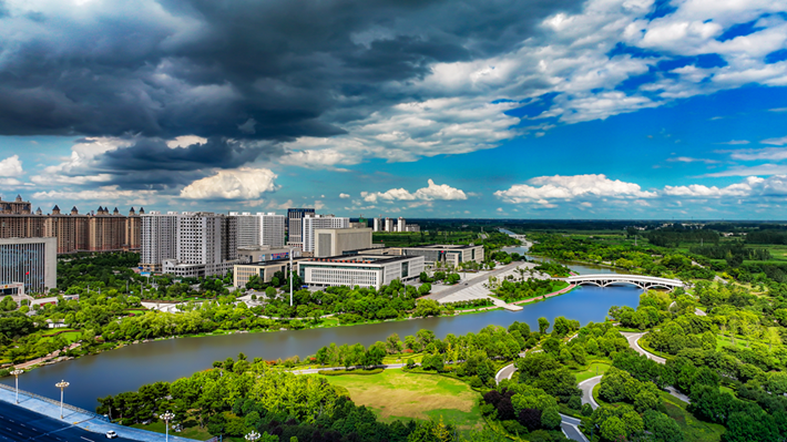 縣區動態 | 一泓碧水繞城過 滿目青綠夏意濃