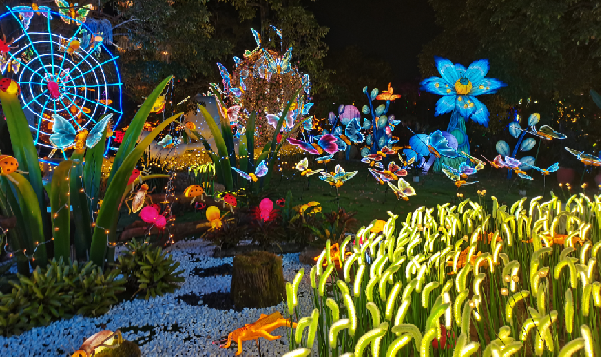 駐馬店消夏季新玩法!棲野城市營地燈光藝術節來襲