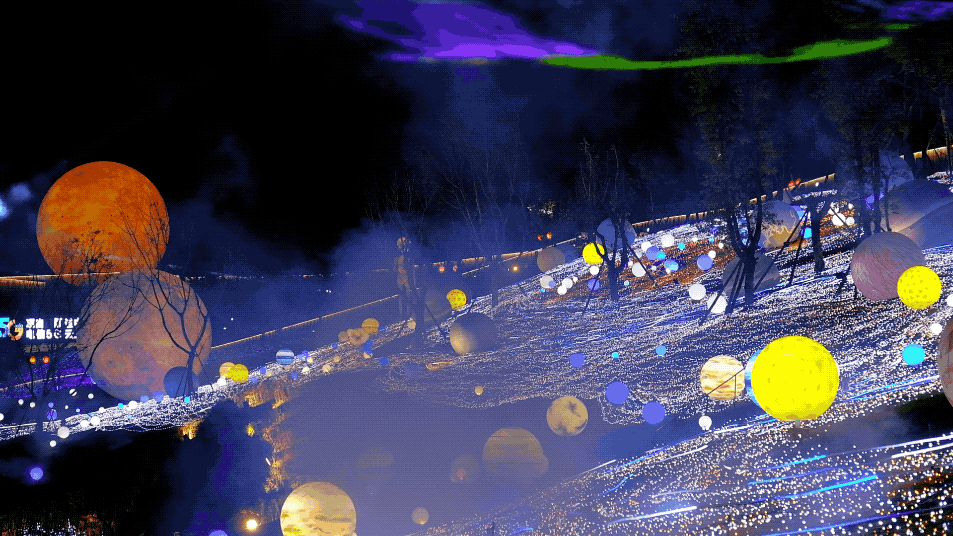 駐馬店消夏季新玩法!棲野城市營地燈光藝術節來襲