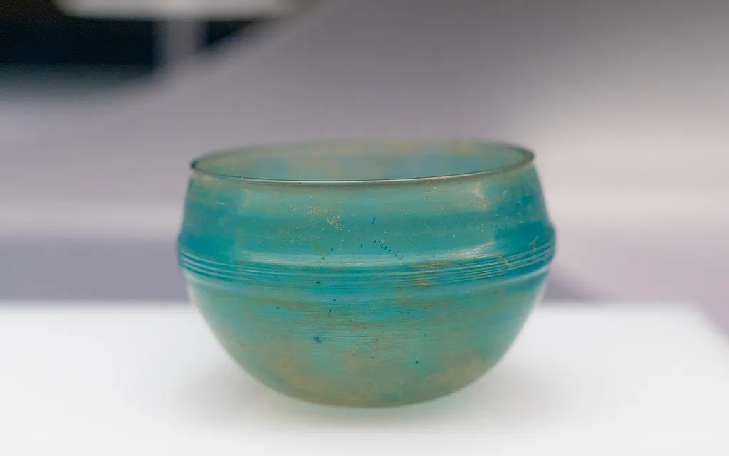 文博日歷丨誰家玻璃杯“穿越”了？這可是實打實的漢代產品