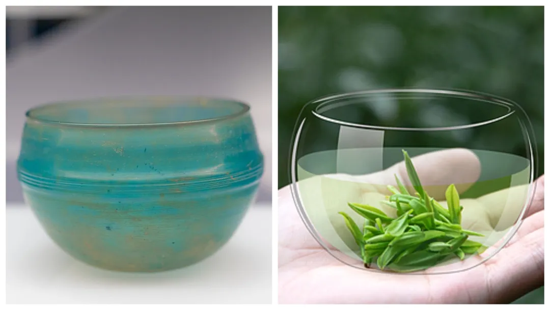 文博日歷丨誰家玻璃杯“穿越”了？這可是實打實的漢代產品