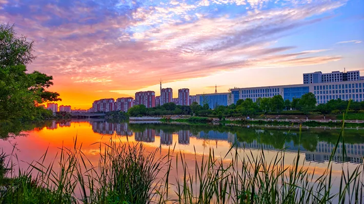 縣區(qū)動(dòng)態(tài) | 夏日落霞 絢麗多彩