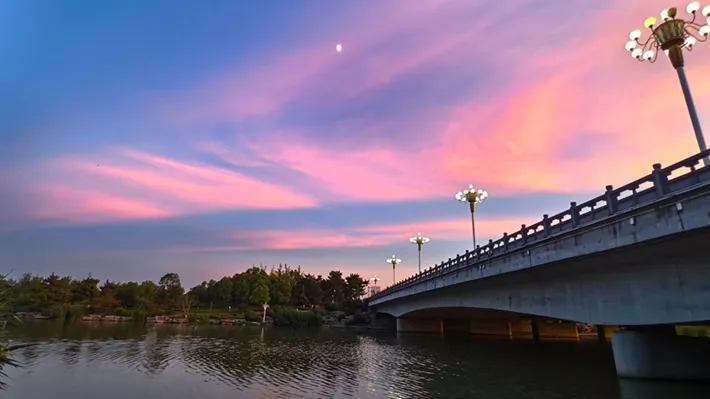 縣區(qū)動(dòng)態(tài) | 夏日落霞 絢麗多彩