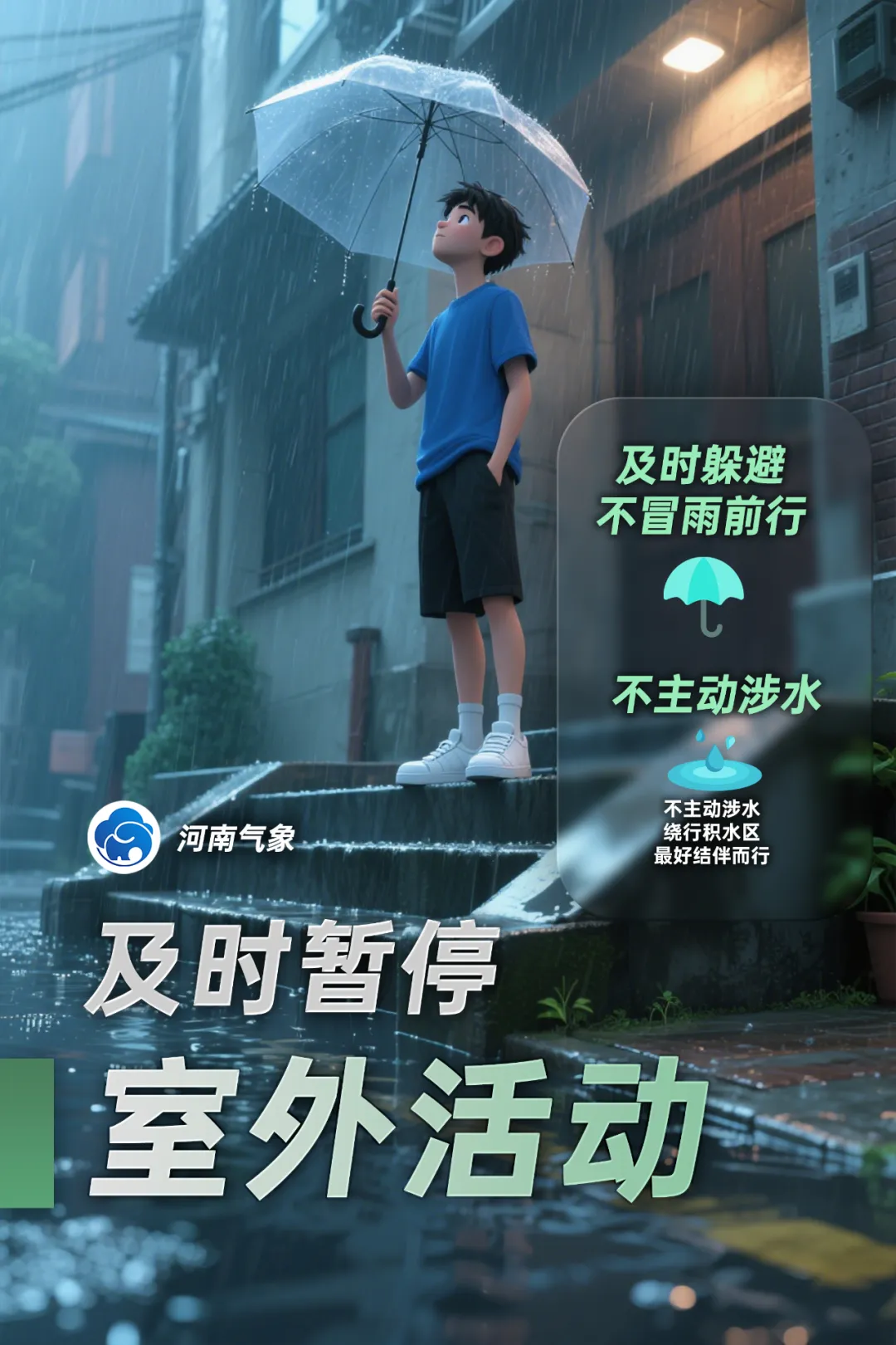 暴雨來(lái)襲，這些場(chǎng)景別大意！