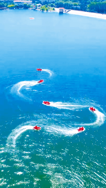 縣區動態 | 銅山湖上演“水上練兵”，泌陽蛟龍救援隊實戰演習！