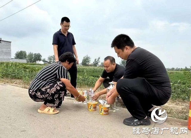 新蔡縣楊莊戶鄉(xiāng)：暖心午餐送一線 干群同心保秋收