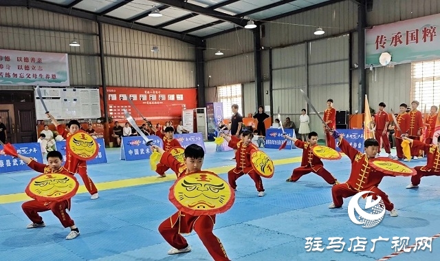 2025年新蔡縣“全民健身日”主題活動暨“奔跑吧·少年”武術(shù)交流大賽開幕