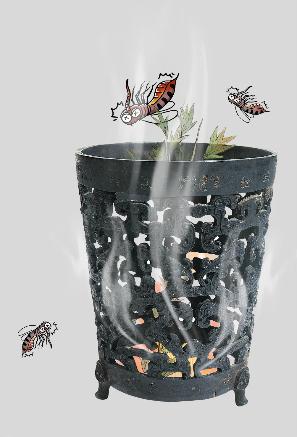 文博日歷丨正值三伏天，推薦你一件戰(zhàn)國(guó)“驅(qū)蚊好物”！