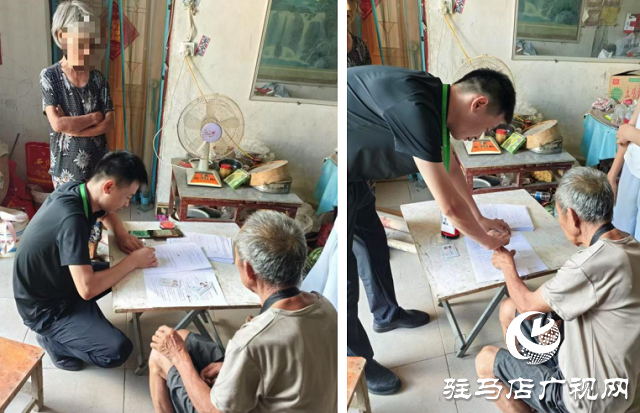 中國人壽財險駐馬店中支溫情入戶 高效服務