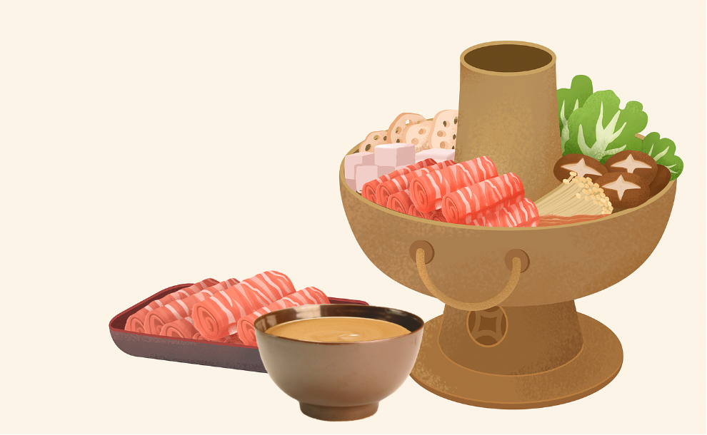 文博日歷丨送你一碗芝麻醬，秋天第一頓火鍋，開吃！