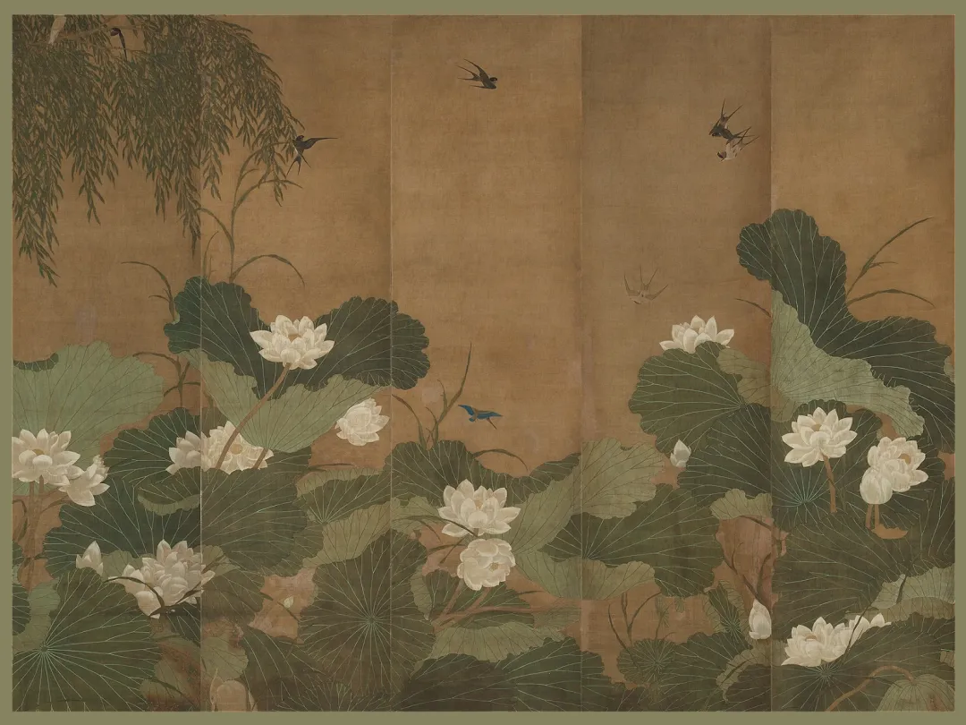 這幅畫隨便一截都能當壁紙