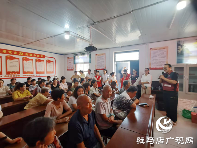 駐馬店經濟開發區開源辦事處開展傳染病防控知識講座守護轄區群眾健康