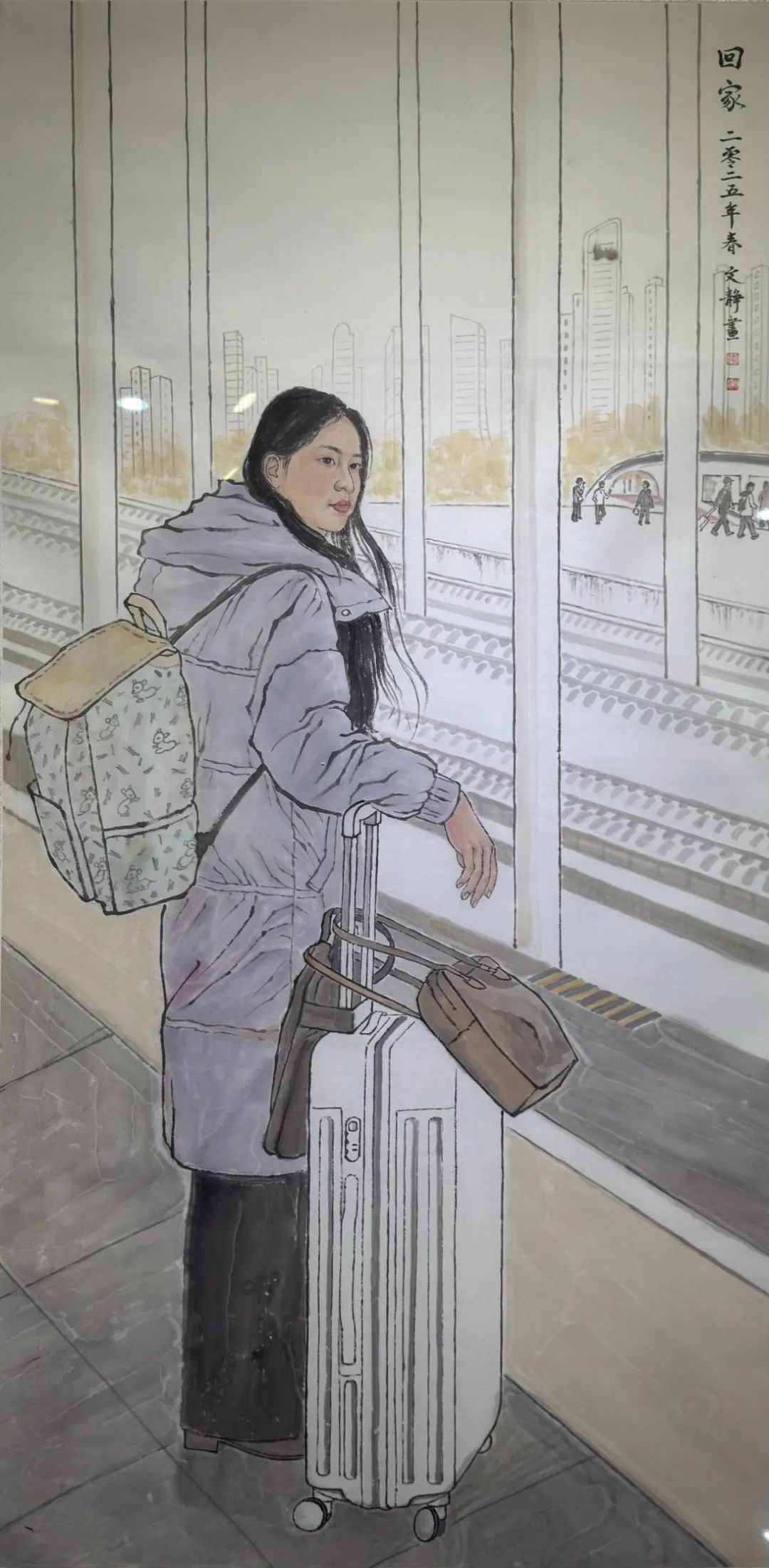 【線上展】翰墨丹青·天中風華——蔡國六百年文脈相承藝術作品展（三）