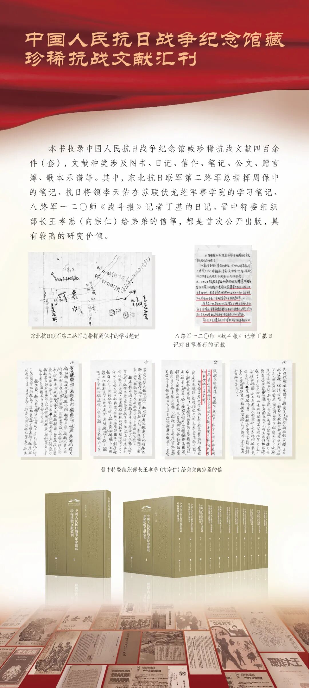 【線上展】“讓歷史說話，用史實(shí)發(fā)言”——抗戰(zhàn)文獻(xiàn)整理成果展（一）