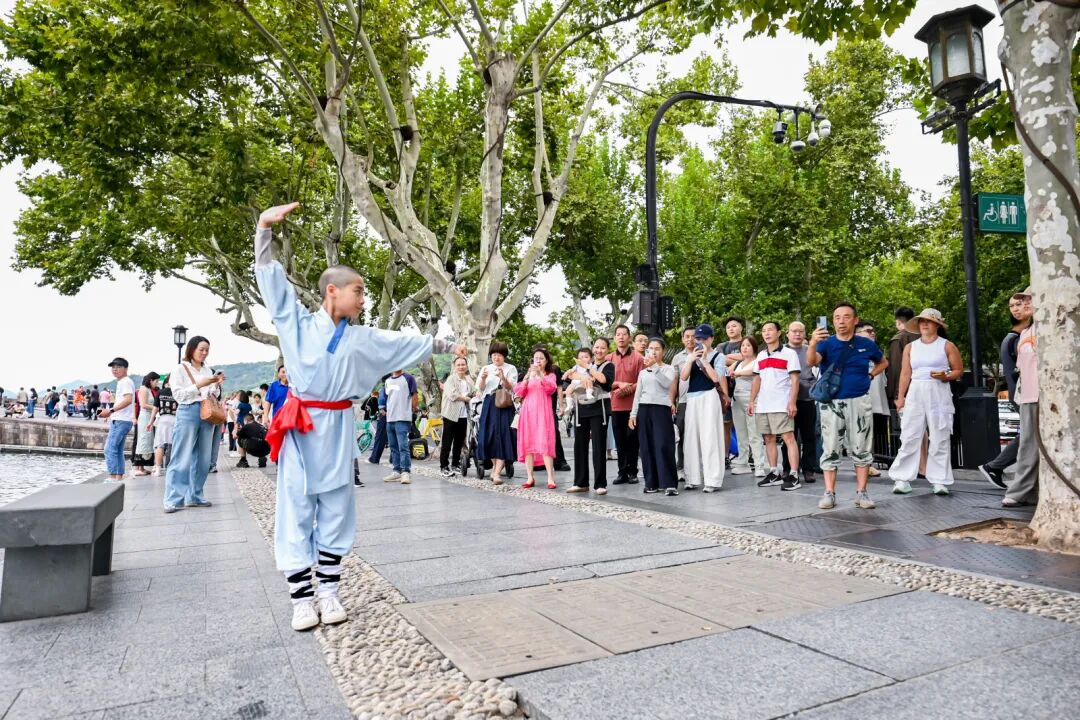 少林功夫“武動”長三角！杭州西湖畔掀起河南文旅熱潮