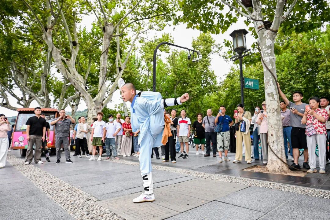 少林功夫“武動”長三角！杭州西湖畔掀起河南文旅熱潮