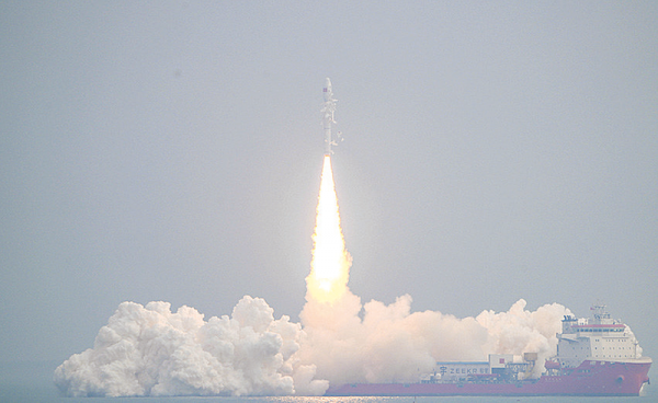 我國成功發射吉利星座06組衛星