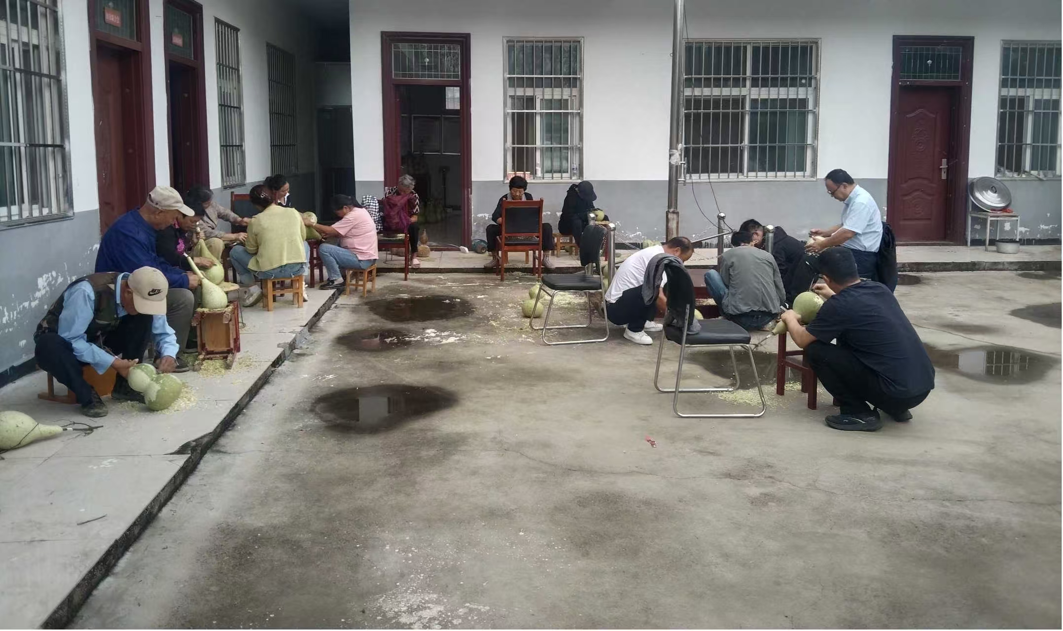 遂平縣玉山鎮：干群同心為葫蘆“換新裝”