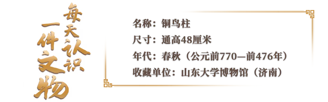 文博日歷丨山東大學收藏的這兩只小鳥 已經飛了2800多年