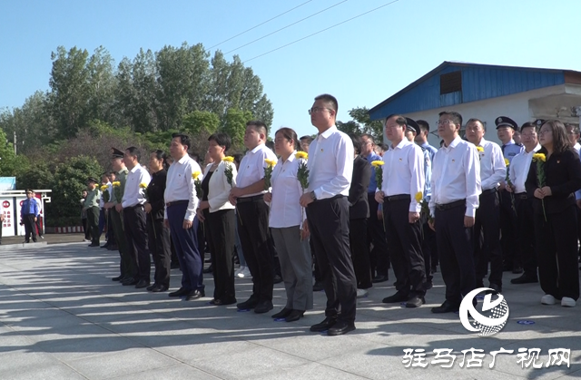  西平縣舉行2025年烈士紀念日公祭活動