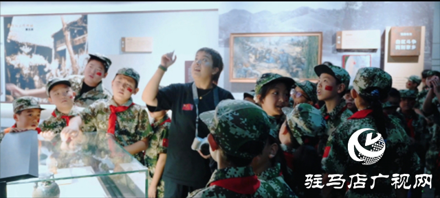 尋紅色記憶 慶盛世華誕 驛城區奧星體育訓練營開展雙節愛國主義教育活動