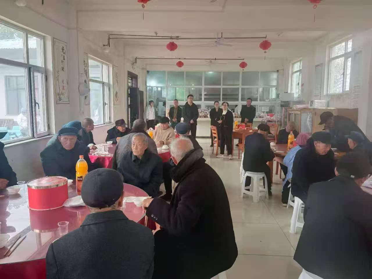 遂平縣槐樹鄉舉辦 &ldquo;我們的節日&middot;重陽節--餃子宴&rdquo;活動