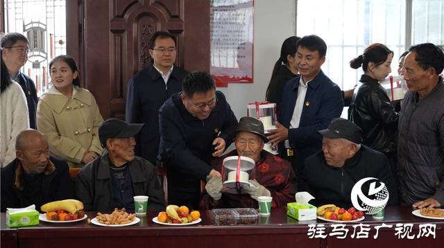 省直機關后勤保障中心赴泌陽縣高邑鎮小屯村開展重陽節活動