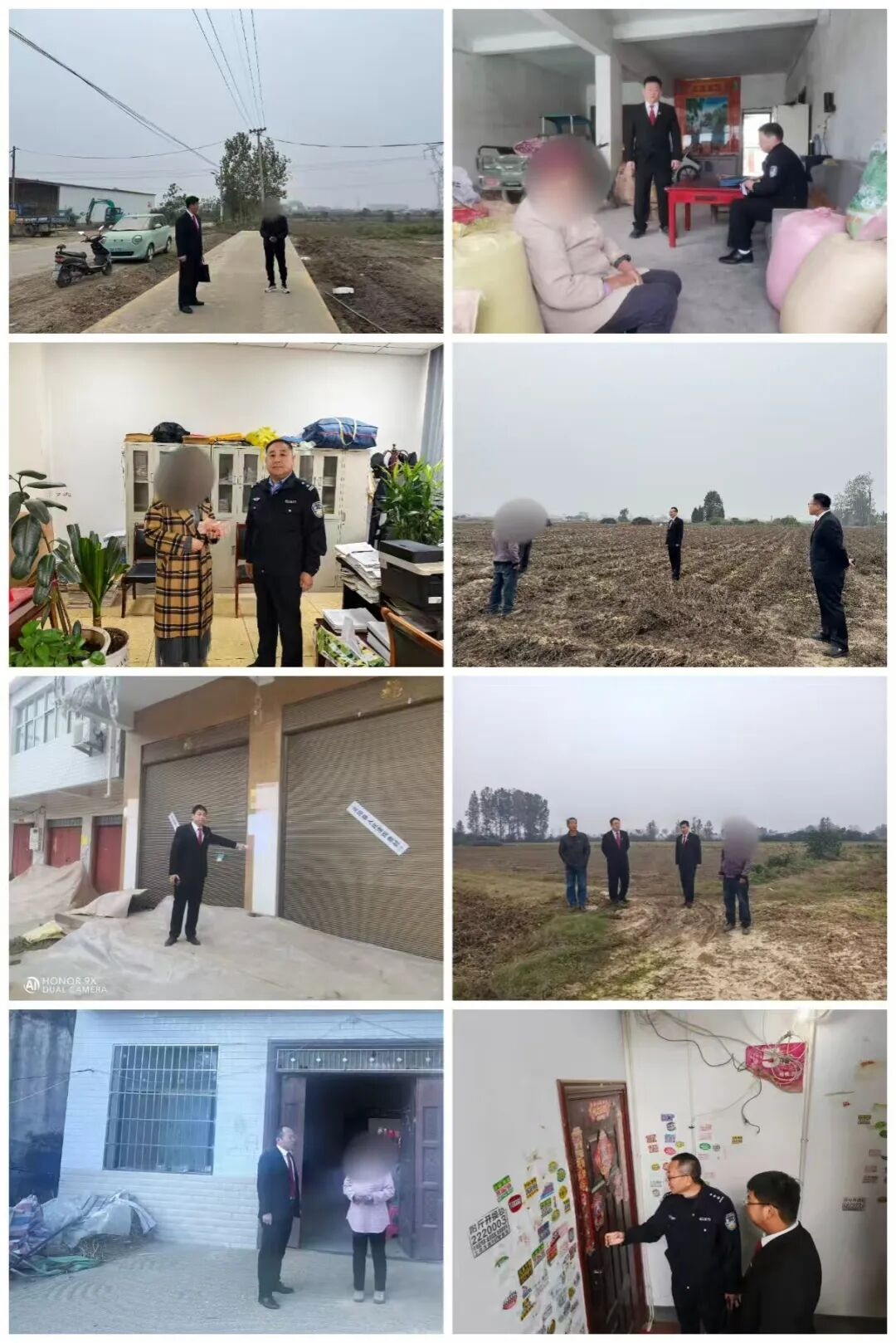 正陽法院周六開展“秋收”專項執行行動