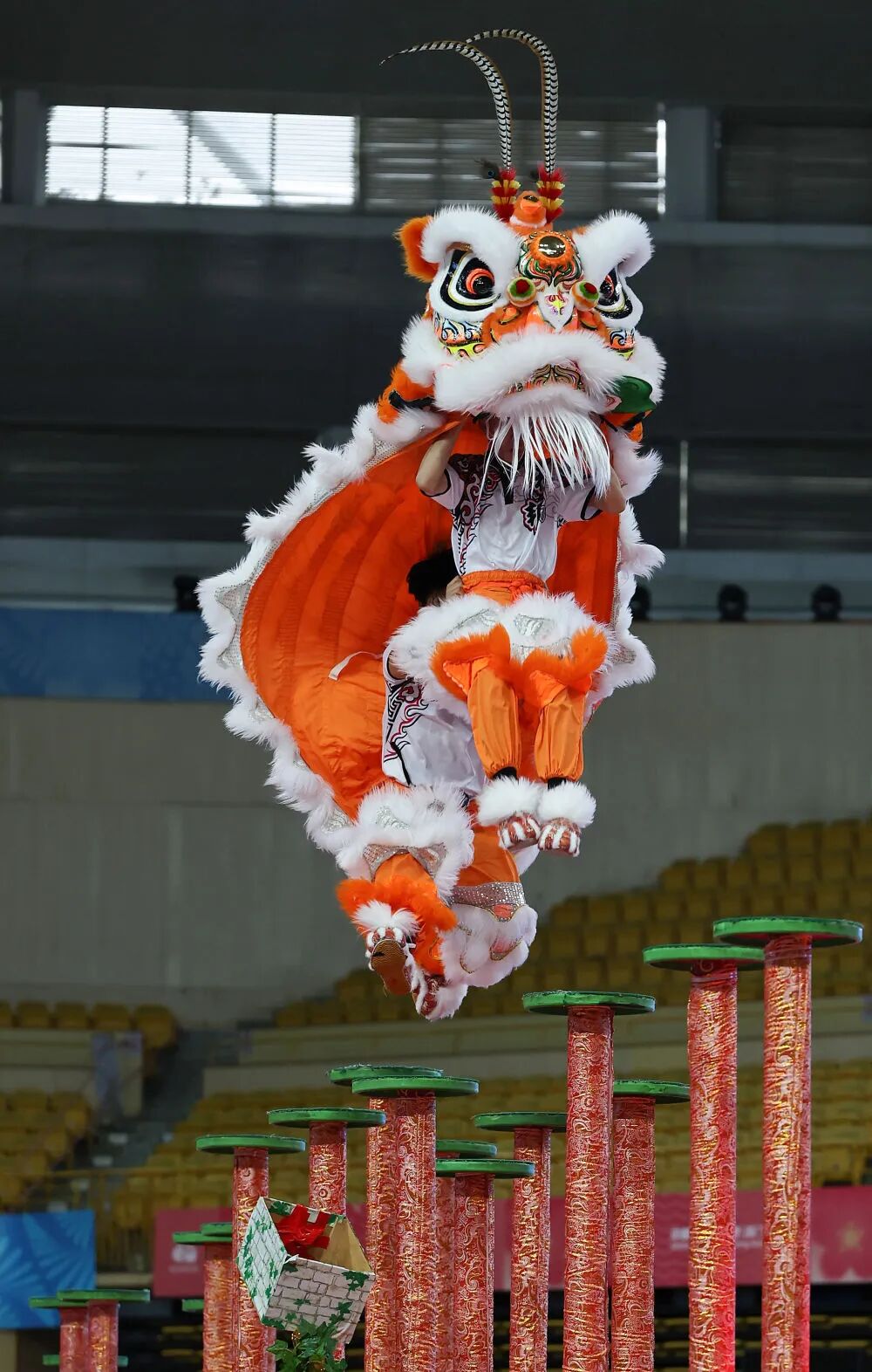 來,找一找全運會上的傳統文化元素