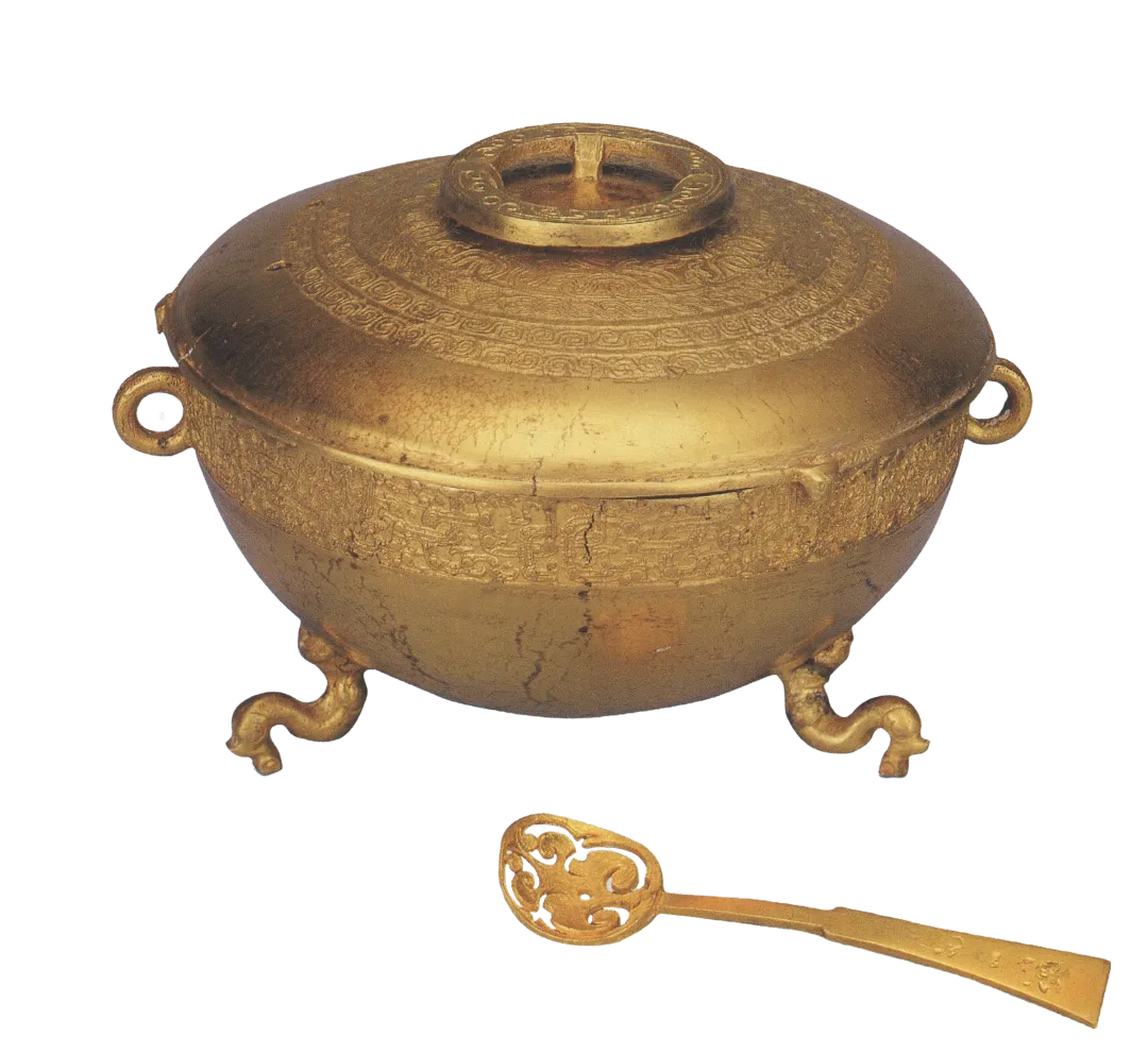 文博日歷丨錯(cuò)銀鑲嵌 鏤空雕刻 古人這樣制作漏勺