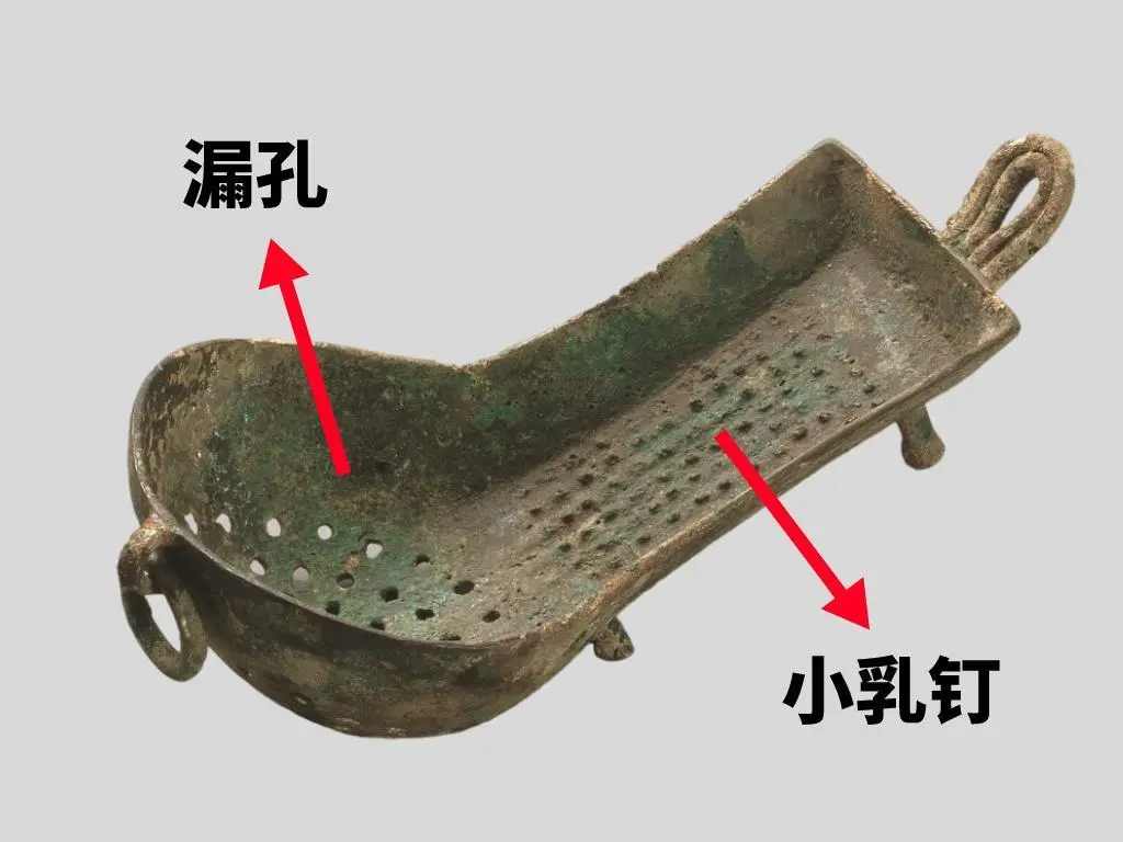 文博日歷丨錯(cuò)銀鑲嵌 鏤空雕刻 古人這樣制作漏勺