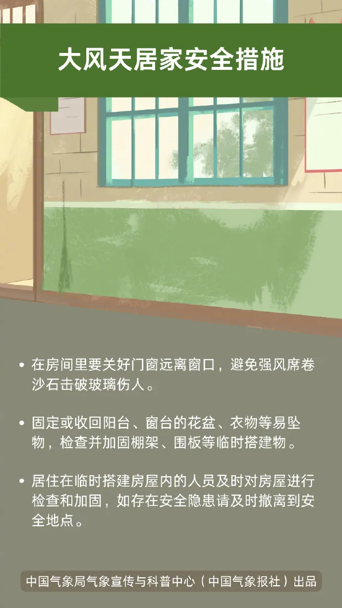 這份大風天氣“應急包”請收好!