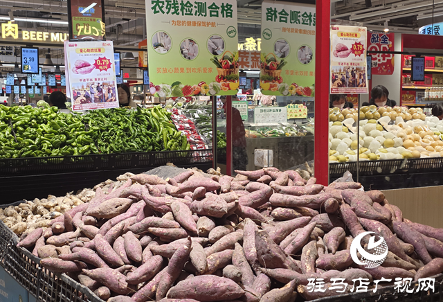 “紅薯專柜”直通市民餐桌 愛心企業助農暖天中