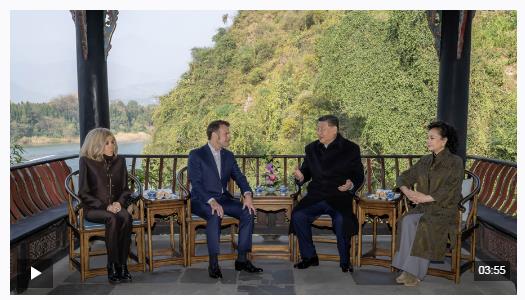 時(shí)政新聞眼丨從中法元首會(huì)晤的四個(gè)“特殊”，讀懂大國(guó)相處之道