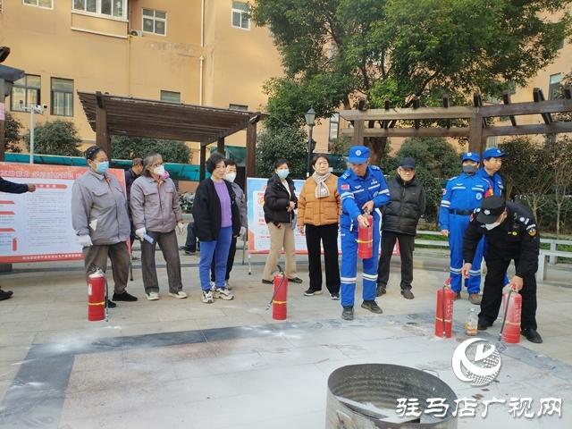 天中救援隊聯合多單位開展消防安全宣傳活動 