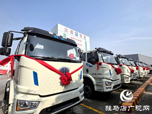 駐馬店首家20臺(tái)純電動(dòng)攪拌車(chē)落戶(hù)大海商砼