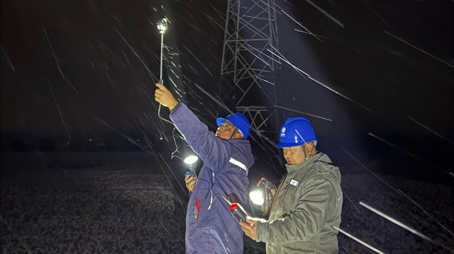 國網泌陽縣供電公司：踏雪巡線護光明 寒夜堅守暖萬家