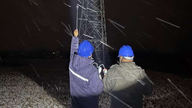 國網泌陽縣供電公司：踏雪巡線護光明 寒夜堅守暖萬家