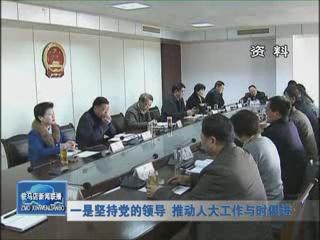 依法行使職權 服務改革發展 人大2014年工作綜述（視頻）